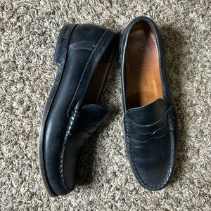 Allen Edmonds Men's Black Leather Penny Loafers Size 12 D